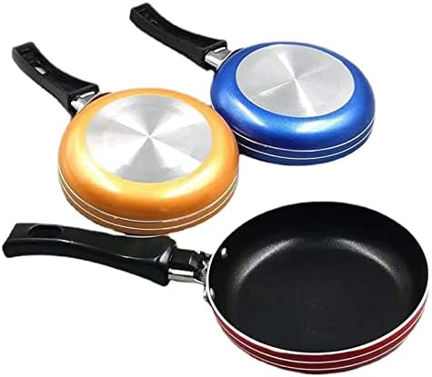 Unique Egg Fry Pan | Stainless Steel Egg Fry Pan | Rust-Proof Kitchen Gadgets,12 x 24 x 2 mm Non Stick Fry Pan for Whi Eggs 12x24x2mm Hanging Pan with Poo | Mini for Kitchen, Cafes, Restaurant|B0D2XPKP6G
