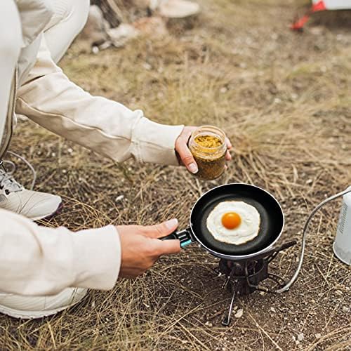 Unique Egg Fry Pan | Stainless Steel Egg Fry Pan | Rust-Proof Kitchen Gadgets,12 x 24 x 2 mm Non Stick Fry Pan for Whi Eggs 12x24x2mm Hanging Pan with Poo | Mini for Kitchen, Cafes, Restaurant|B0D2XPKP6G