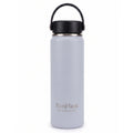 EcoFlask Stainless Steel Insulated Water Bottle with Carry Handle, Wide Mouth, Double Wall Vacuum Insulated, Sky Blue